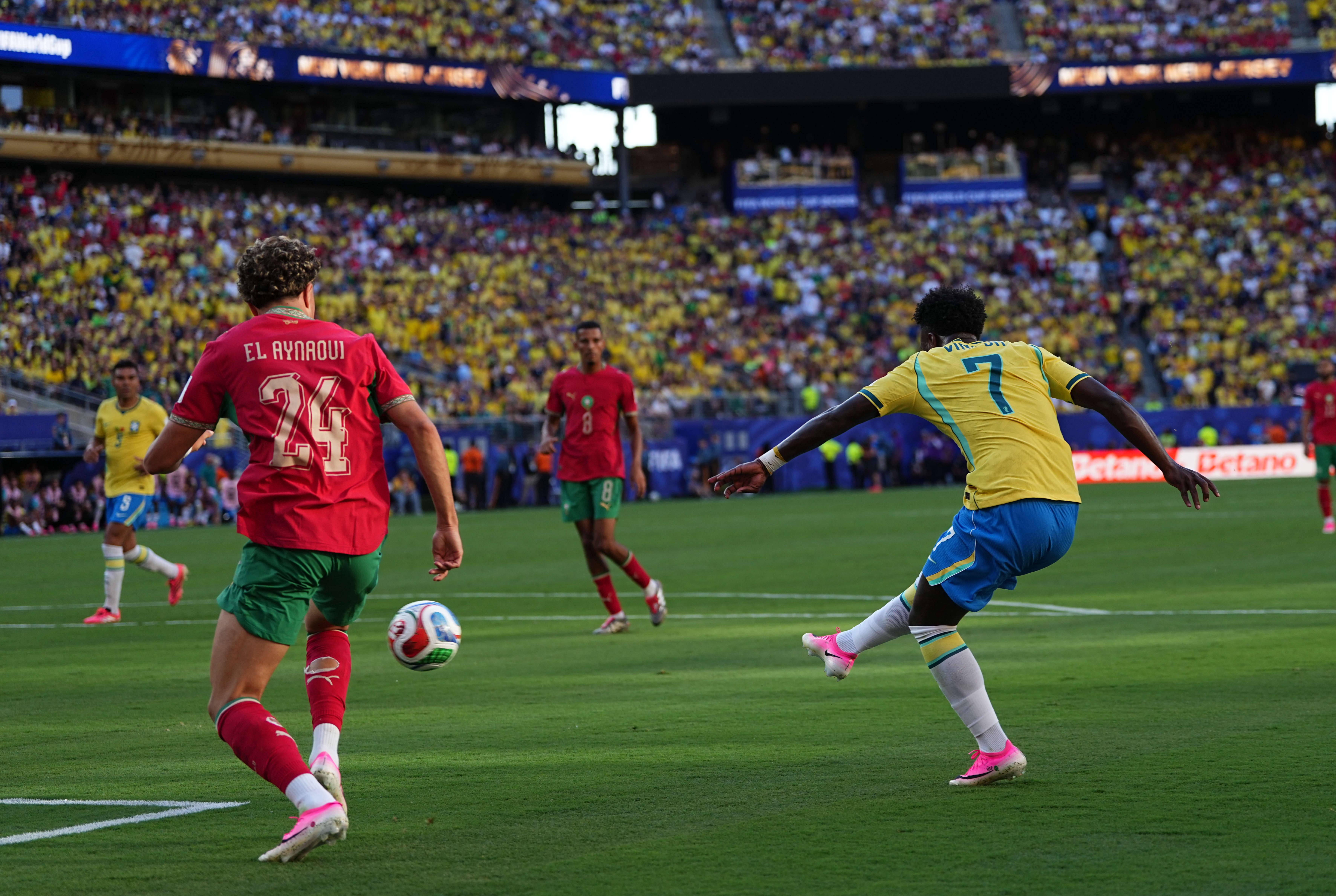 Brasil e Marrocos empataram a um golo - Foto: IMAGO