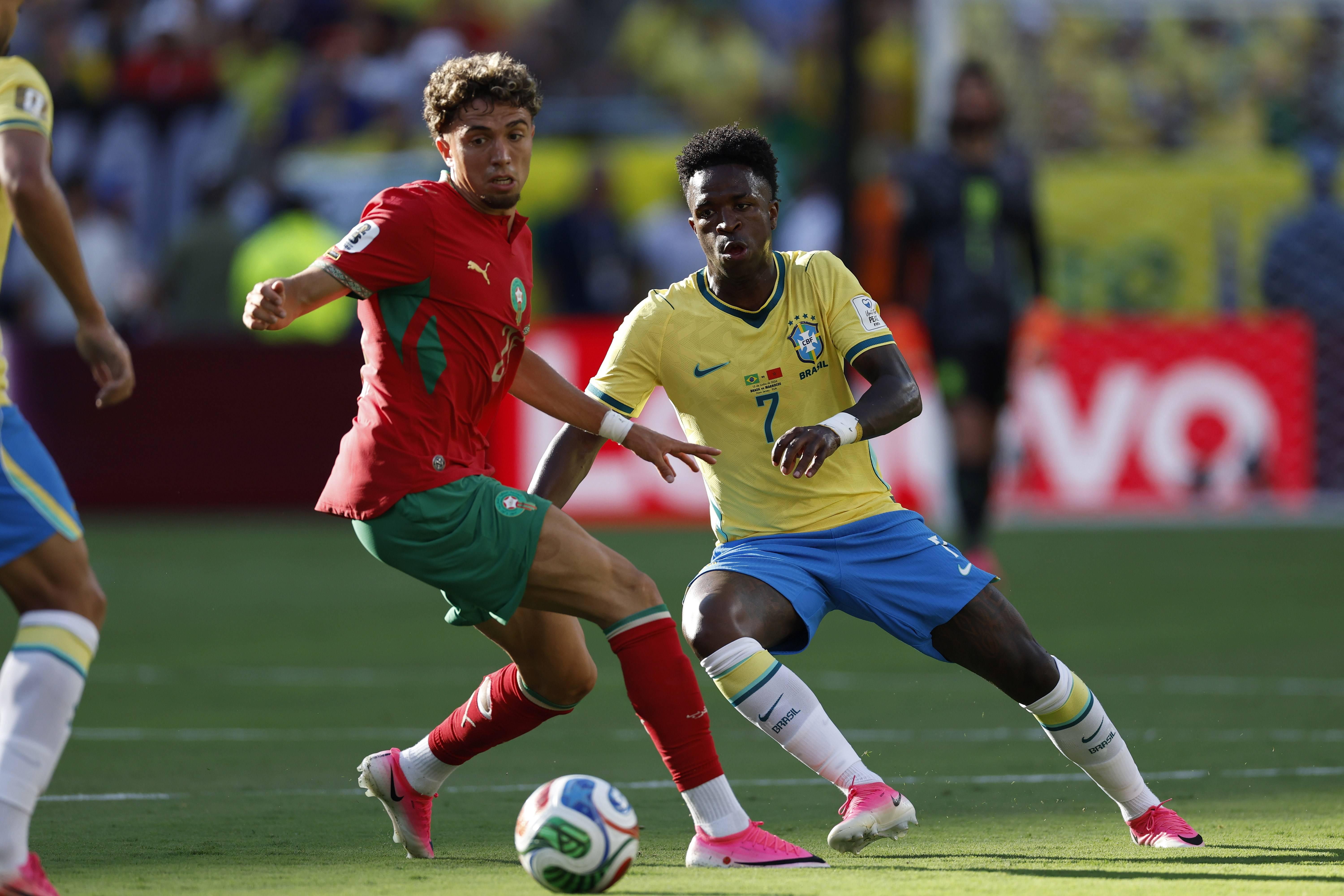 Brasil e Marrocos empataram a um golo - Foto: IMAGO
