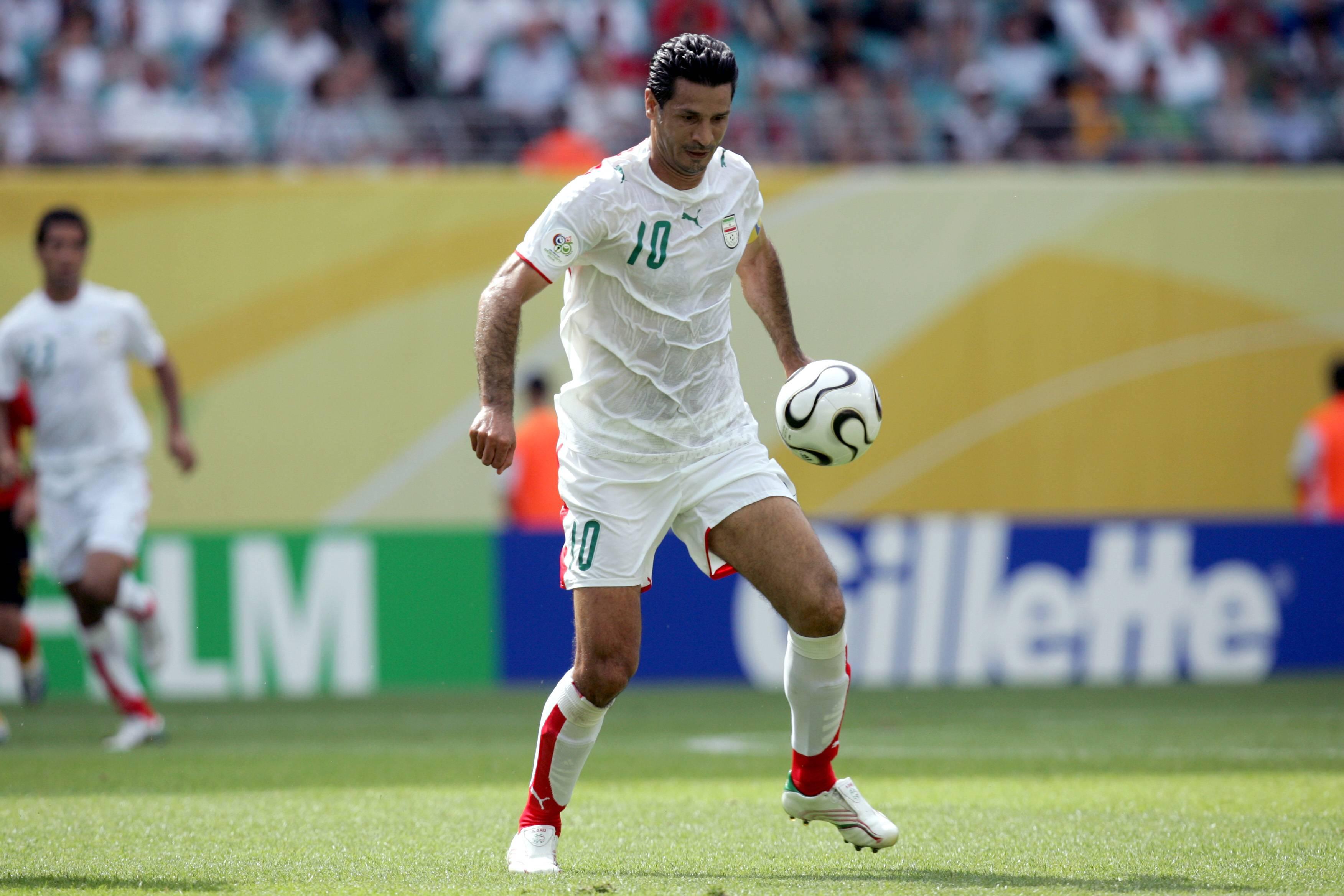2.º Ali Daei (Irão): 63 golos; 47 antes dos 30. Foto IMAGO