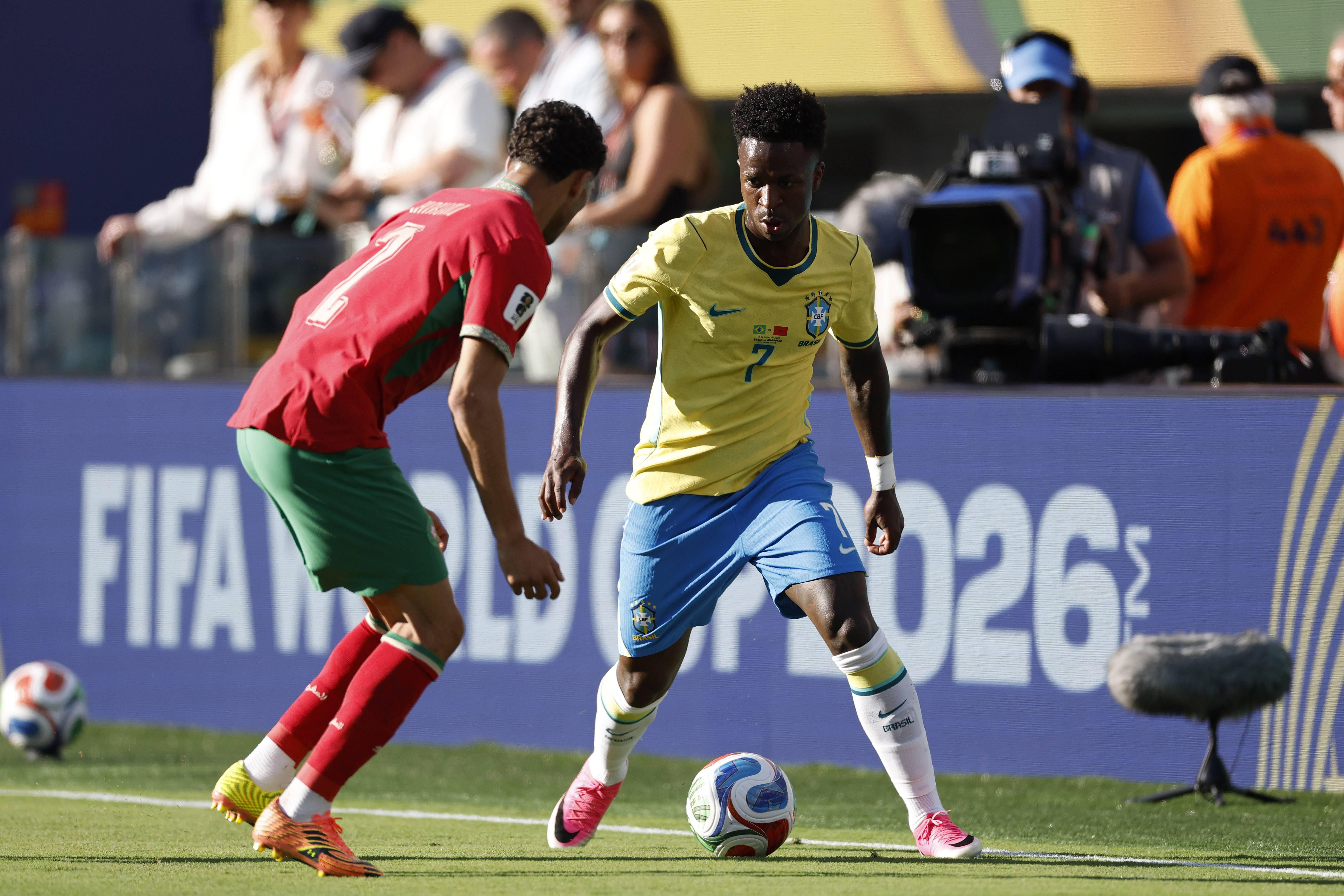 Brasil e Marrocos empataram a um golo - Foto: IMAGO