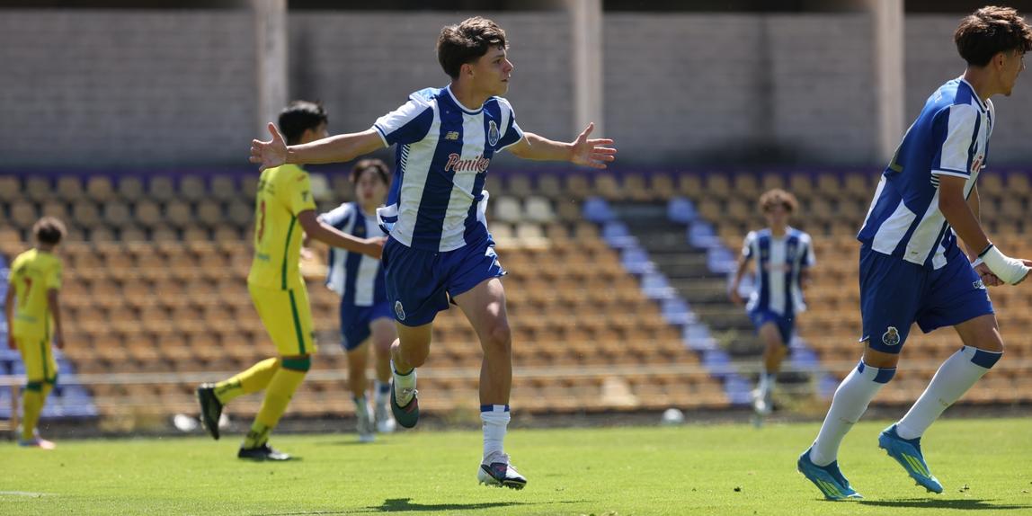 Sub-15 do FC Porto estão a um passo de se sagrarem campeões - Foto: FC PORTO