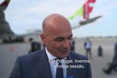 Martínez à chegada à Flórida: «Tivemos uma bela despedida de Portugal»