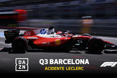 Alerta vermelho: Leclerc bate com estrondo e termina a qualificação mais cedo