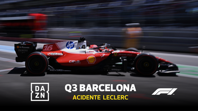 Alerta vermelho: Leclerc bate com estrondo e termina a qualificação mais cedo
