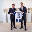 André Villas-Boas deu as boas-vindas a André Silva - Foto: FC Porto