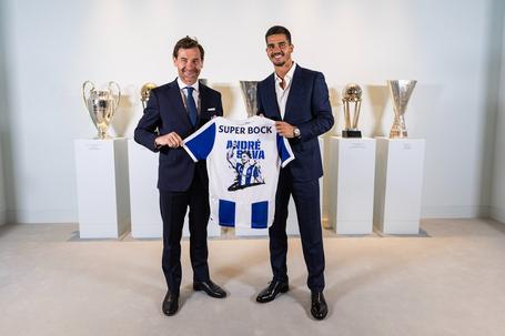 André Villas-Boas deu as boas-vindas a André Silva - Foto: FC Porto
