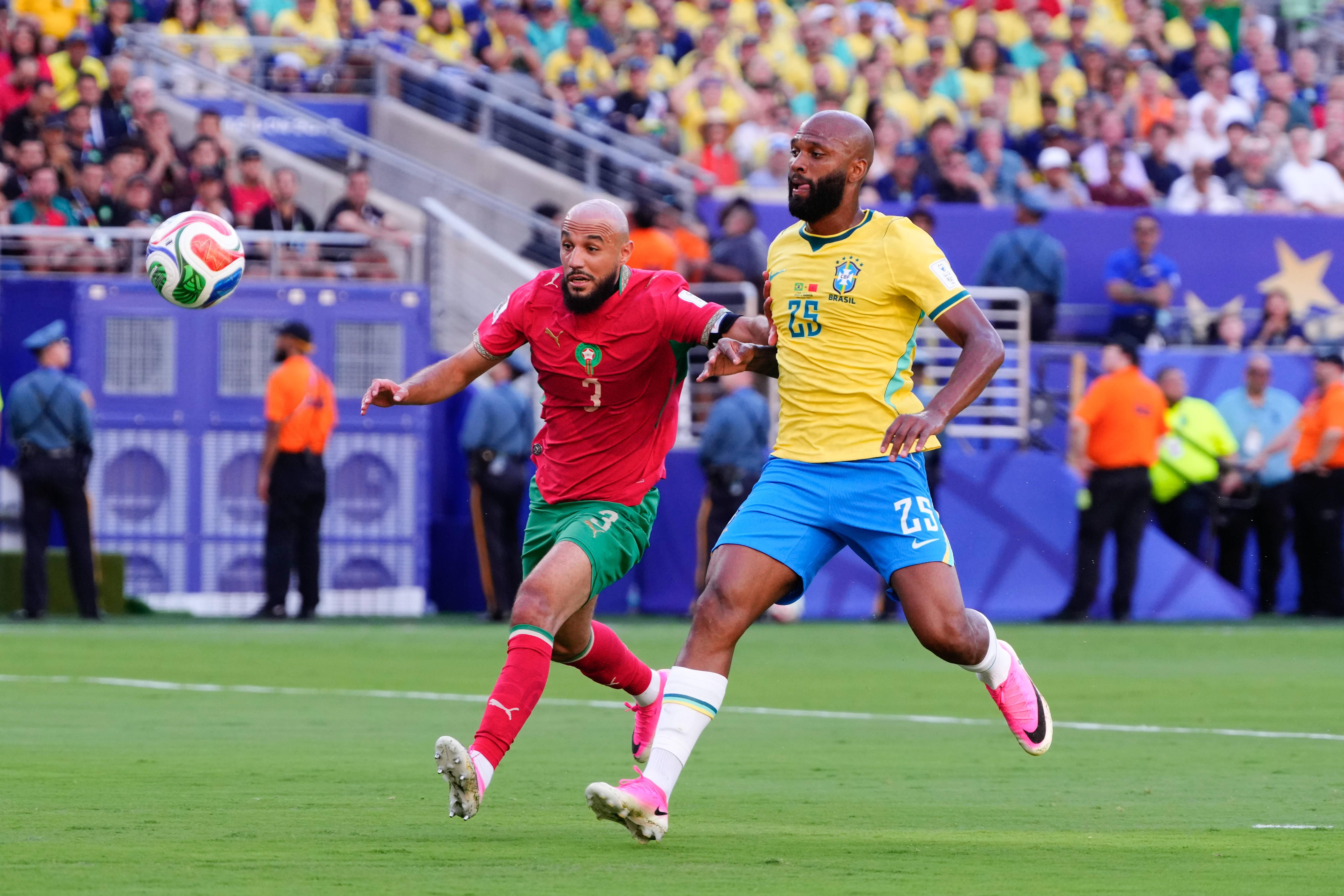 Brasil e Marrocos empataram a um golo - Foto: IMAGO