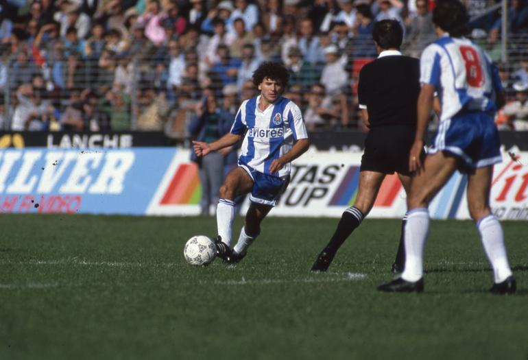 Rui Barros voltou ao FC Porto numa fase mais adiantada da carreira, no início do ano 2000. Foi ainda treinador-adjunto muitos anos, técnico da equipa B e 'scout' do FC Porto. Foto: A BOLA