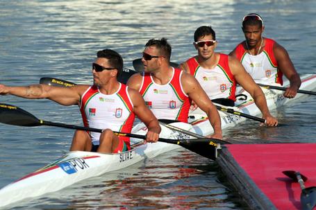 Canoagem: K4 500 de Portugal falham defesa do título