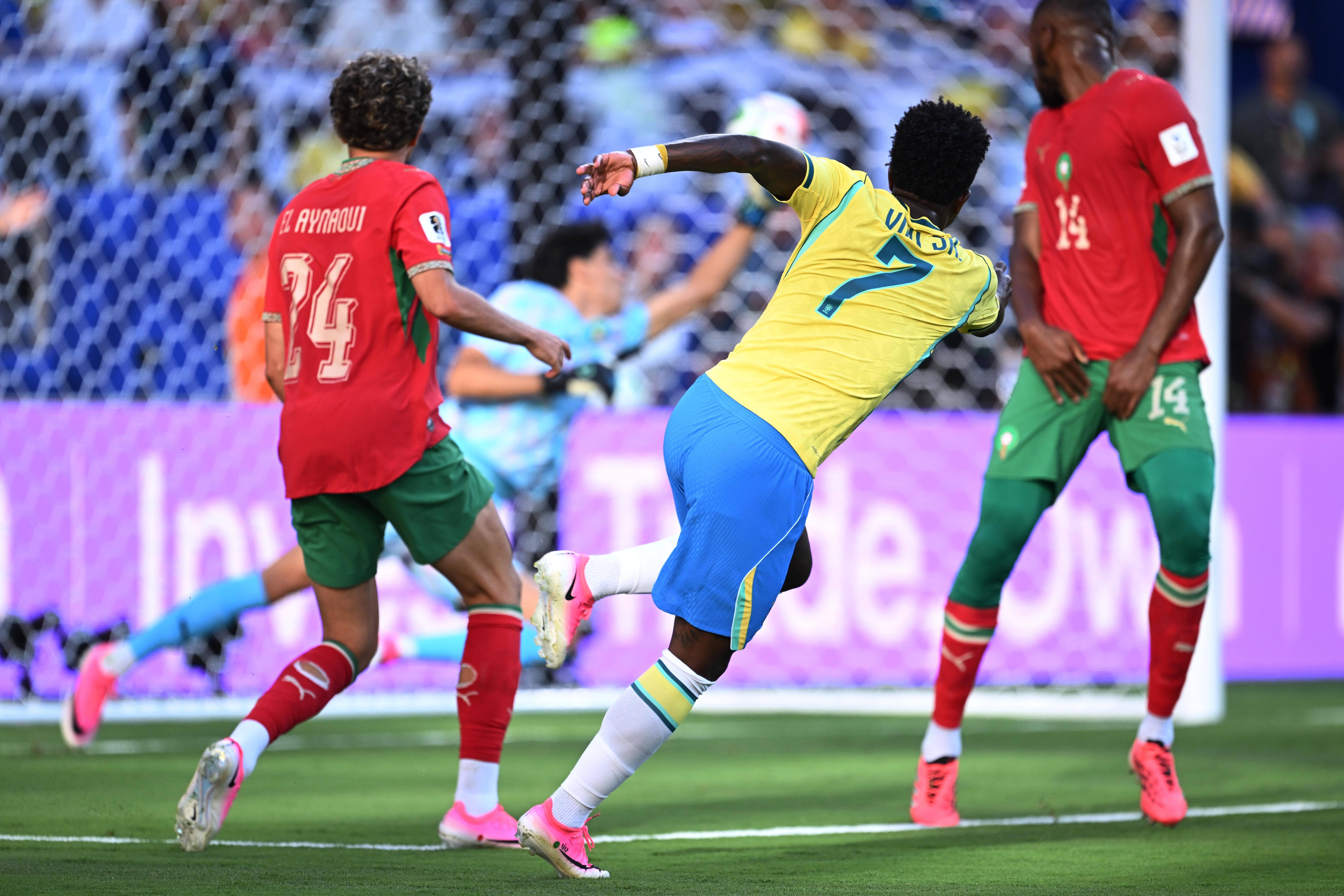Brasil e Marrocos empataram a um golo - Foto: IMAGO