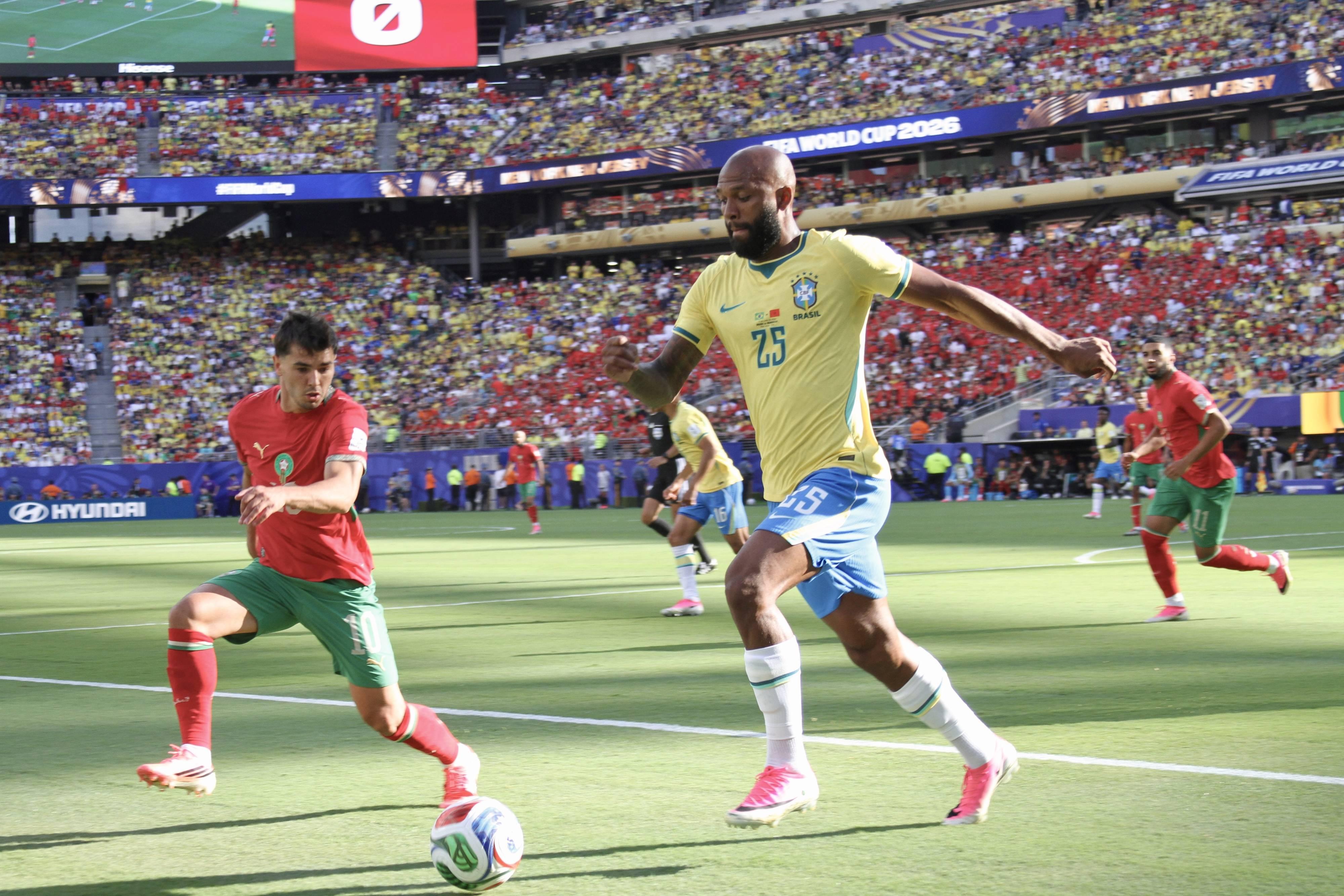 Brasil e Marrocos empataram a um golo - Foto: IMAGO