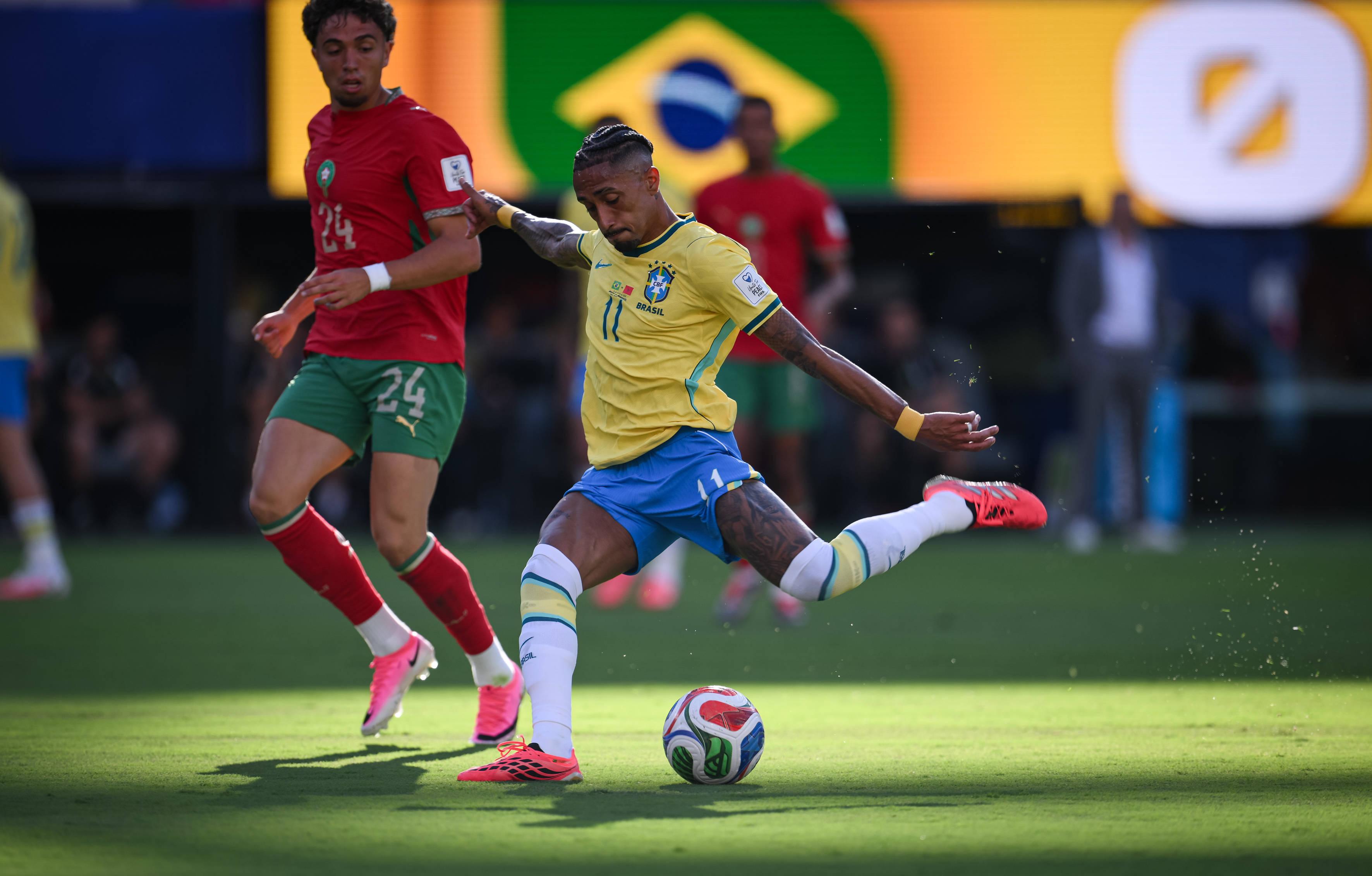Brasil e Marrocos empataram a um golo - Foto: IMAGO