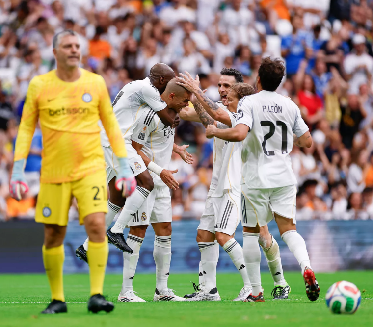 Pepe foi ovacionado e marcou - Foto: Real Madrid.com