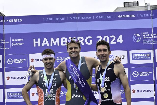 Triatlo: Vasco Vilaça segundo em Hamburgo