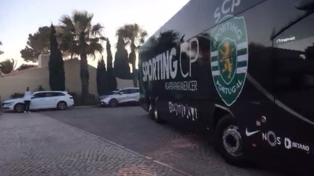 Sporting já está em Lagos