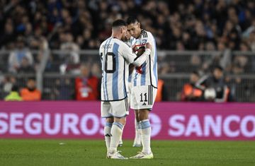 Messi: «Quem sabe se Di María não faz outro golo numa final...»