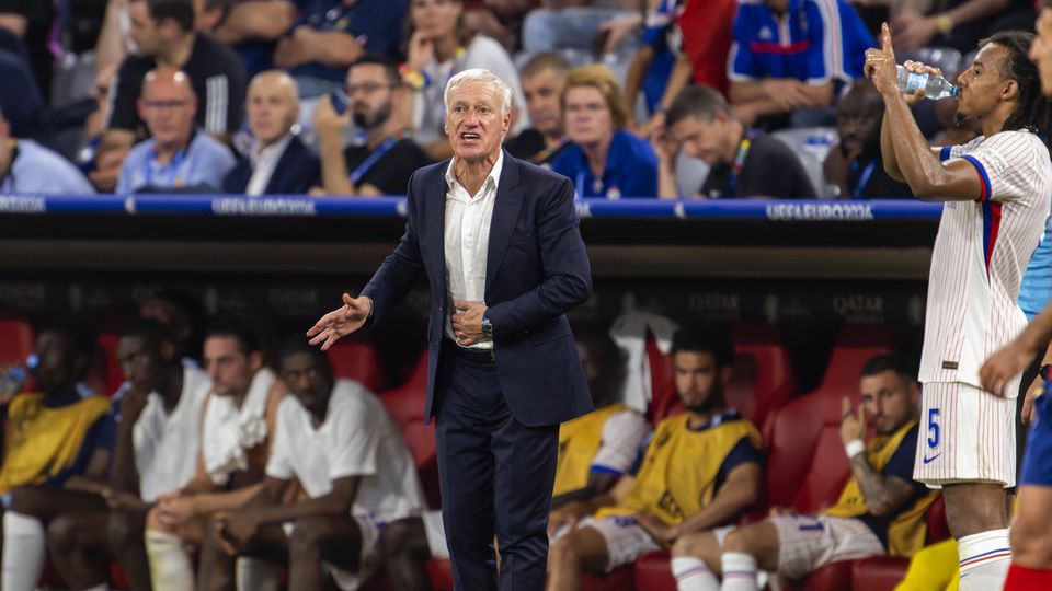 Revelado o discurso de Deschamps no balneário após adeus ao Euro 2024