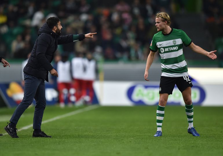 Ruben Amorim quer levar Hjulmand do Sporting