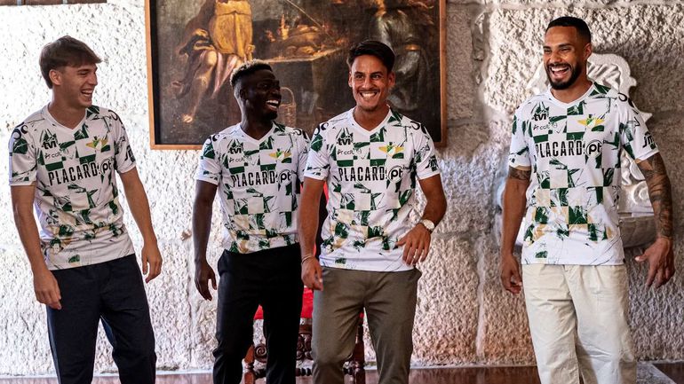 Moreirense: novos equipamentos fogem do axadrezado