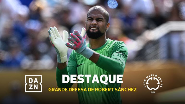 Robert Sánchez com defesa espetacular e de enorme importância