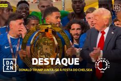 Reece James não esperava que Trump se juntasse à festa (vídeo)