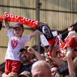 Adeptos do Liverpool unidos por Diogo Jota (fotos e vídeos)