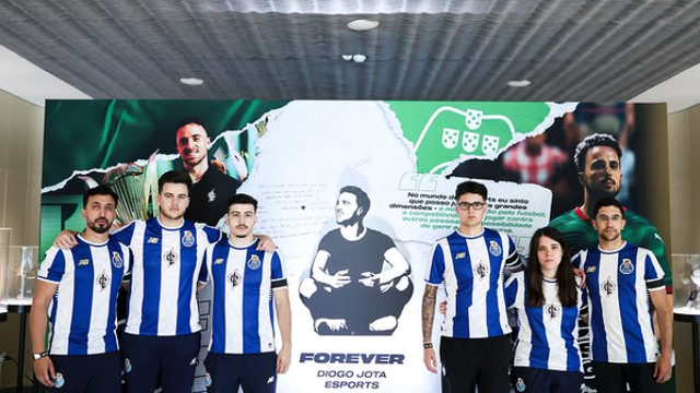 Equipa de Esports do FC Porto não esquece Diogo Jota (vídeo)