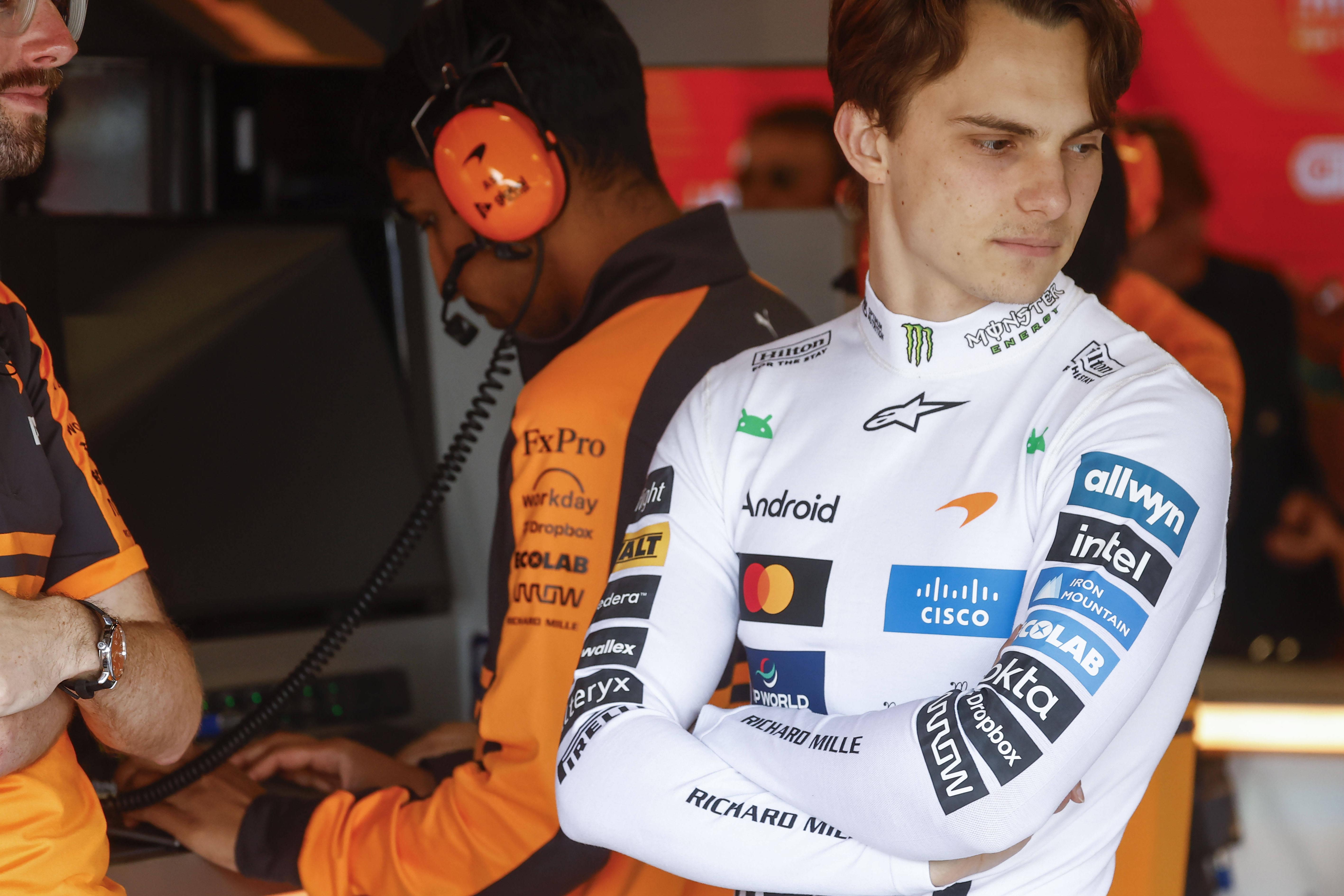 Oscar Piastri está há cinco temporadas na McLaren       Fotografia Imago