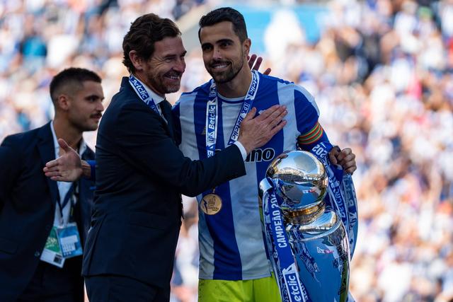 André Villas-Boas, presidente, e Diogo Costa, capitão, dois dos rostos do atual FC Porto - Foto: Imago