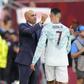 Roberto Martínez e Cristiano Ronaldo durante o Campeonato do Mundo - Foto: Imago