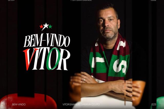 Vítor Couto, novo treinador dos sub-23 do Estrela da Amadora