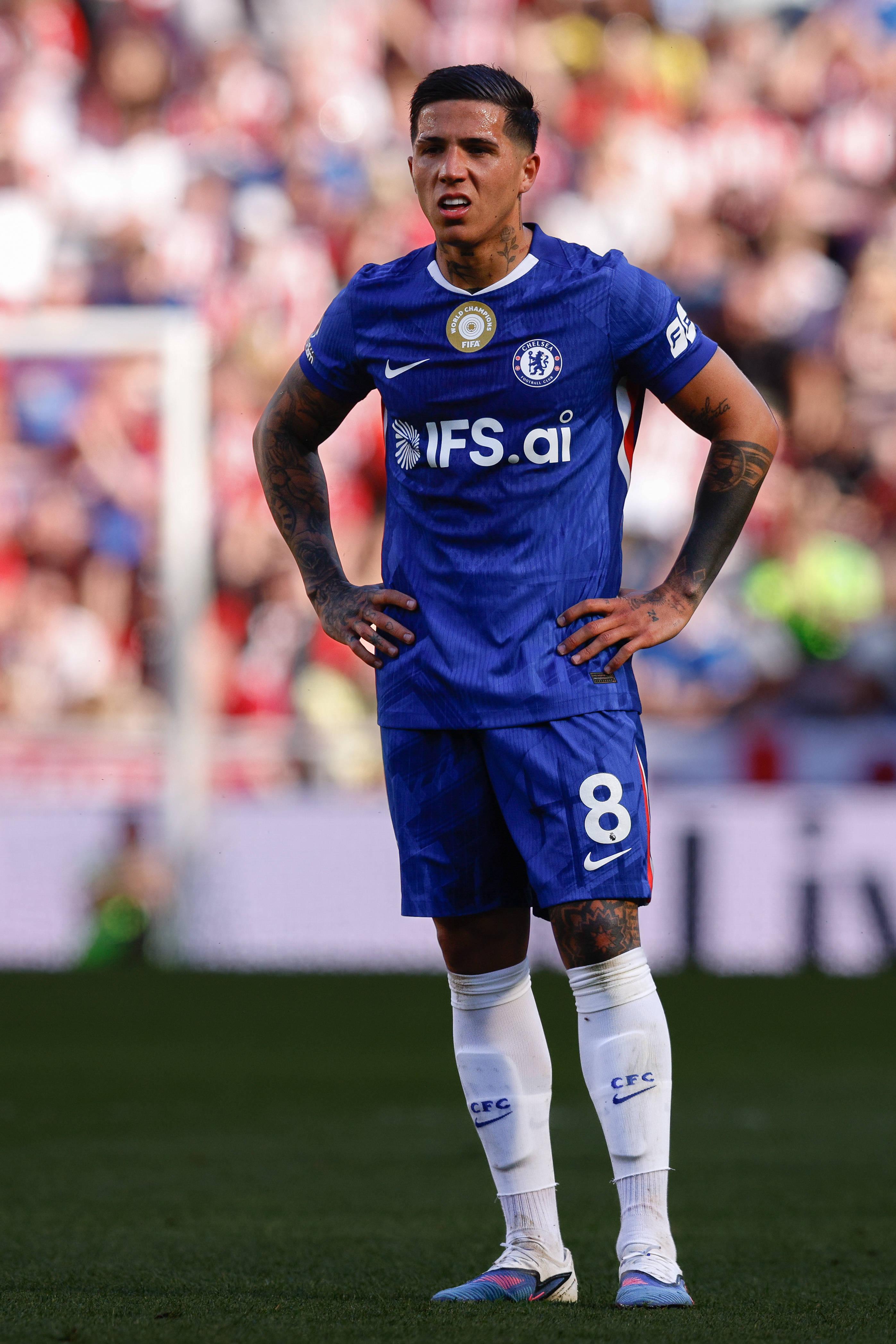 Enzo Fernández é um dos capitães do Chelsea