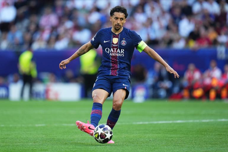 Marquinhos. Capitão e lenda do PSG. No clube há mais de 10 anos. Defesa-central já conquistou, a título de exemplo, 11 campeonatos franceses