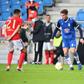 Kaminski contra Pizzi no Lech Poznan-Benfica em 2020 - Foto: IMAGO