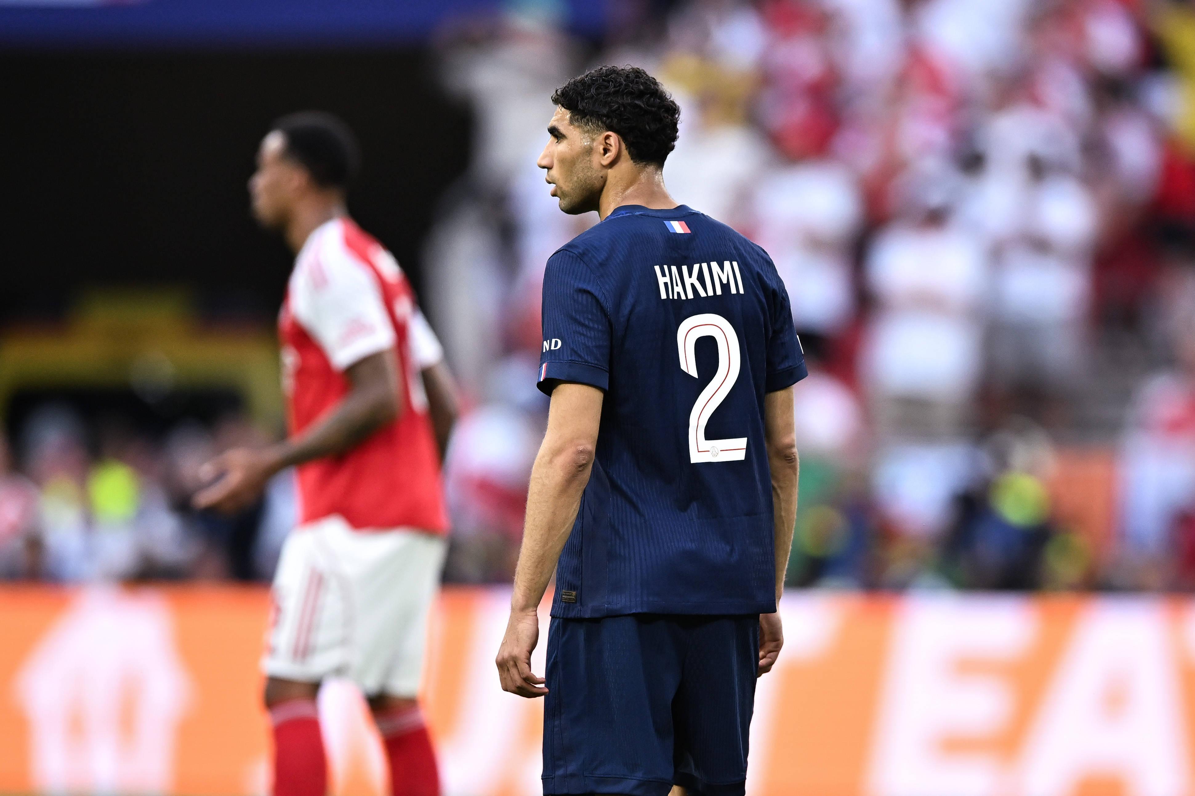 Hakimi. No PSG desde 2021/22. Internacional marroquino é outra peça fundamental para Luis Enrique