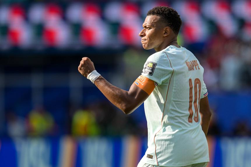 Kylian Mbappé, avançado francês, soma 20 golos em 20 jogos em Mundiais - Foto: IMAGO