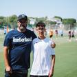 Daniel Marques e Ricardo Gomes viajaram com o plantel do Académico até Espanha - Foto: Académico de Viseu