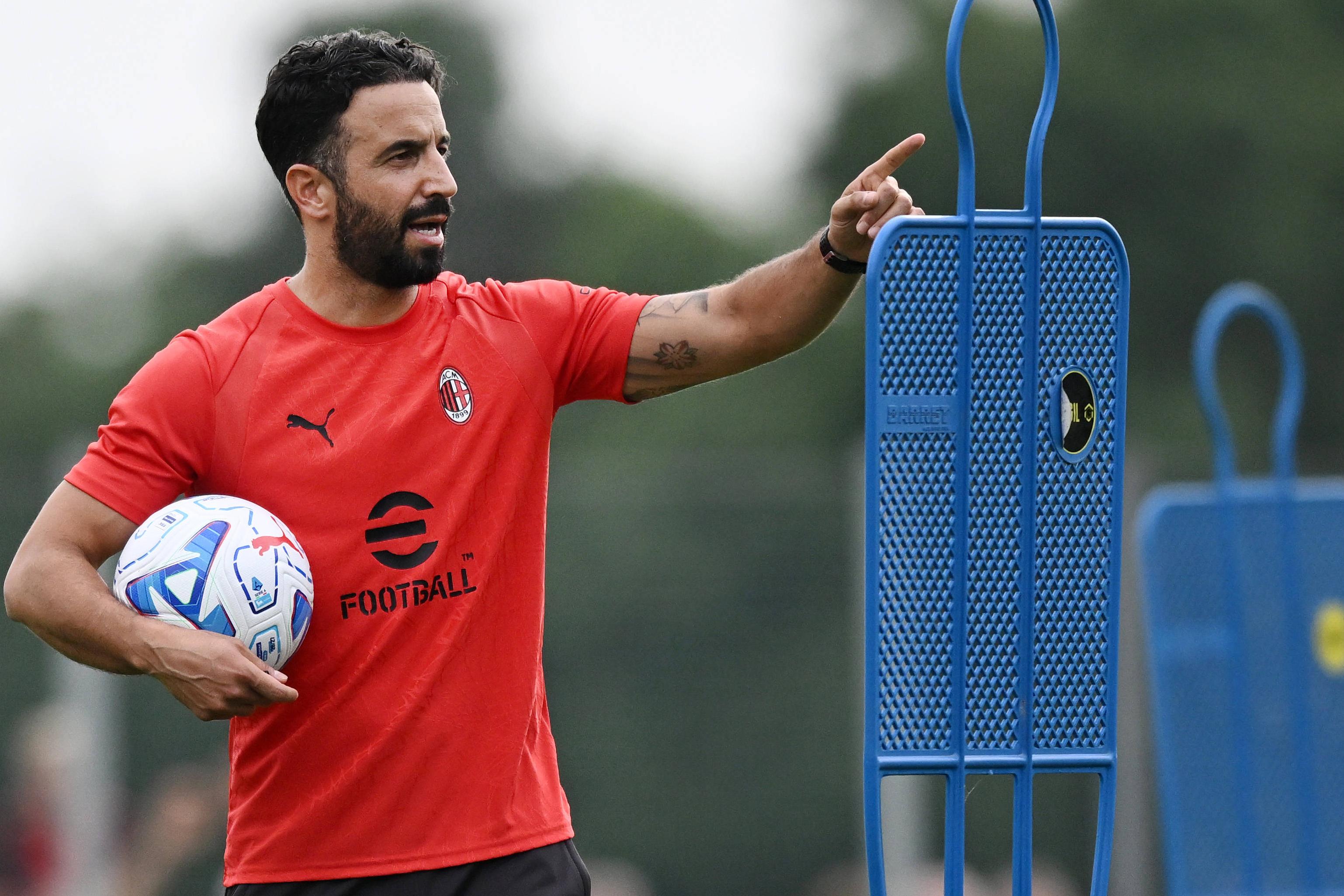 Ruben Amorim no comando técnico do Milan
