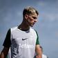 Jesse Derry, o reforço leonino para o ataque, veste a camisola... 28 - Foto: SPORTING CP