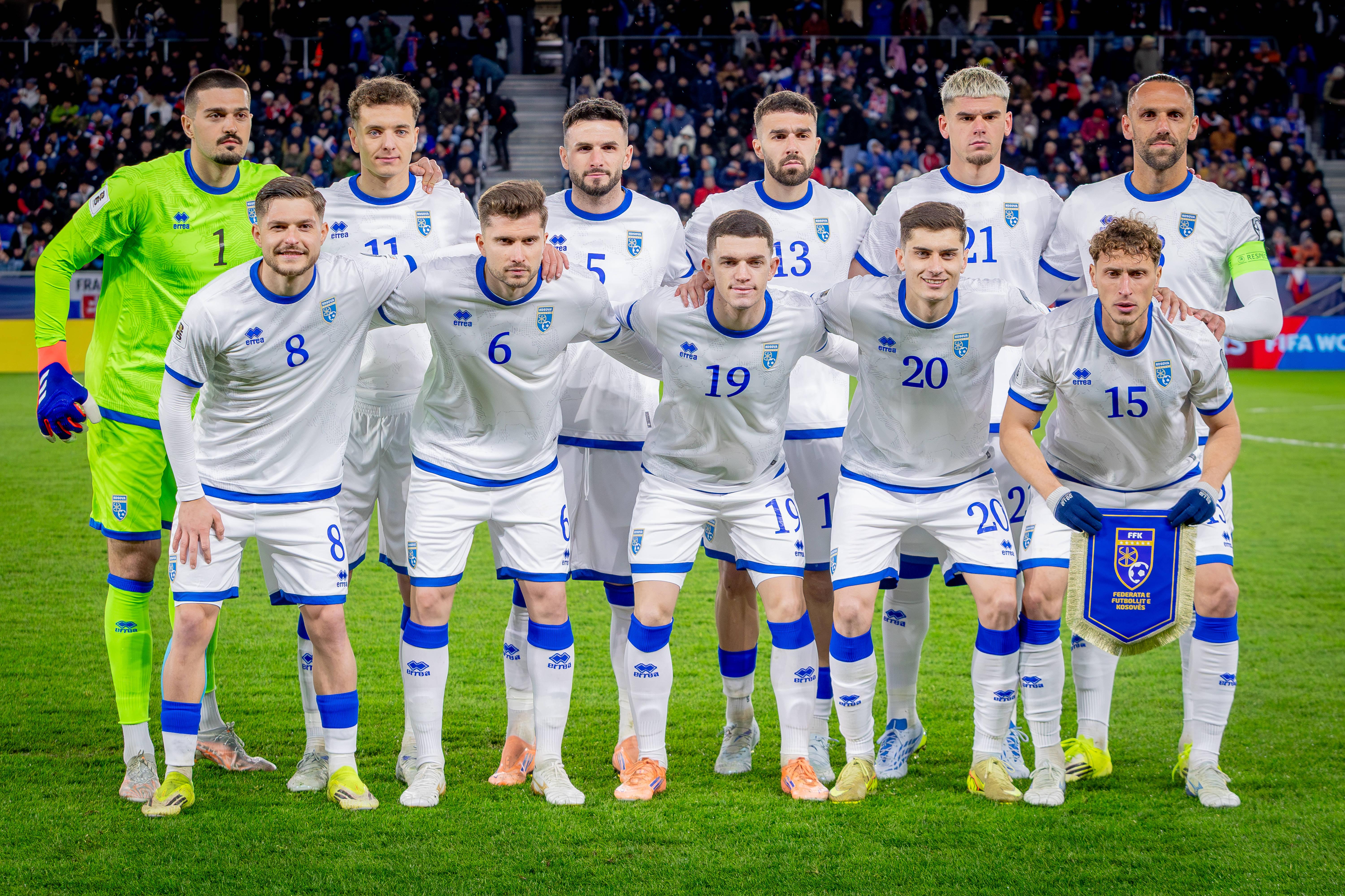 A seleção do Kosovo era outro dos possíveis estreantes - FOTO: IMAGO