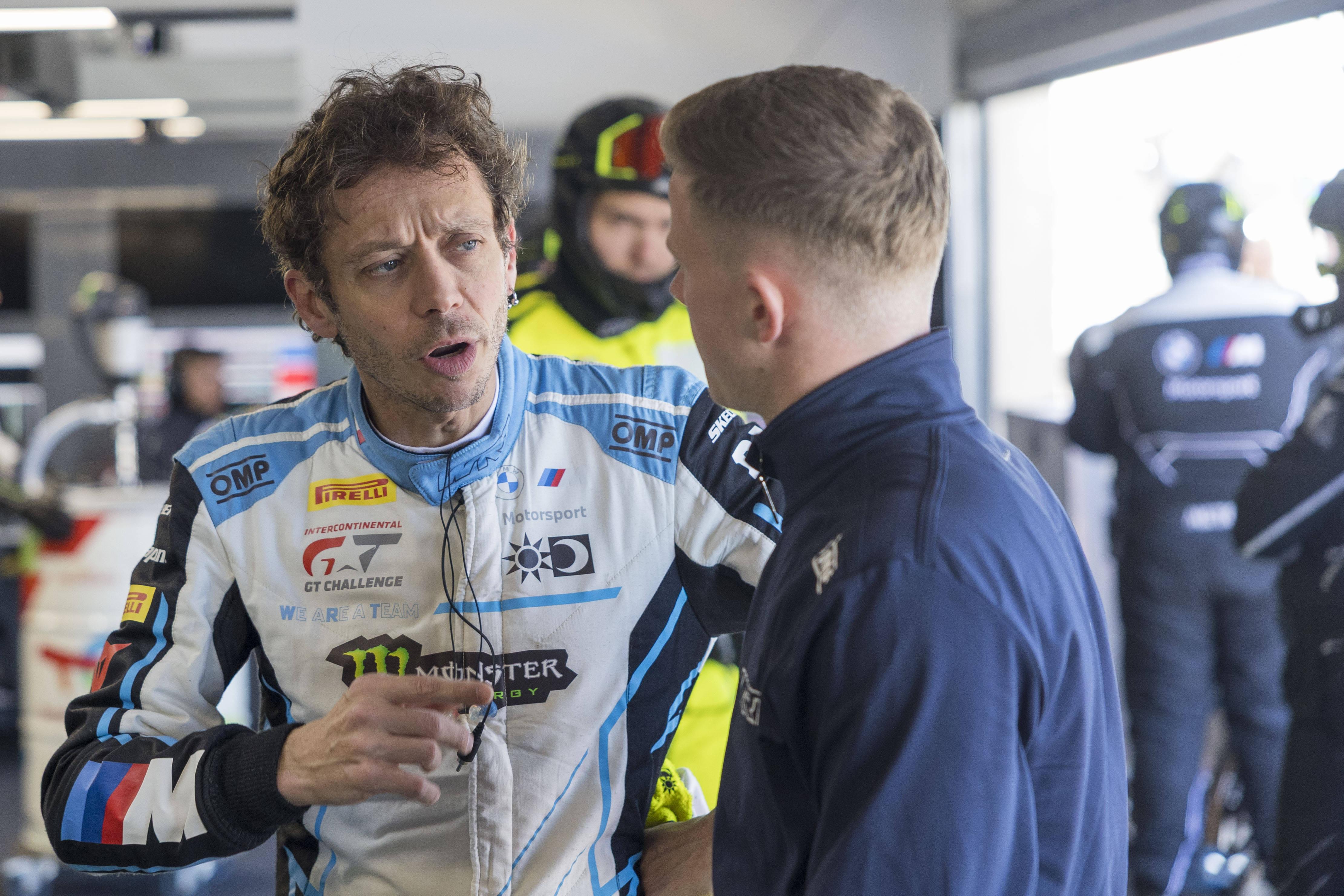Aos 47 anos, Valentino Rossi mantém bem viva a paixão pela competição motorizada      Fotografia Imago