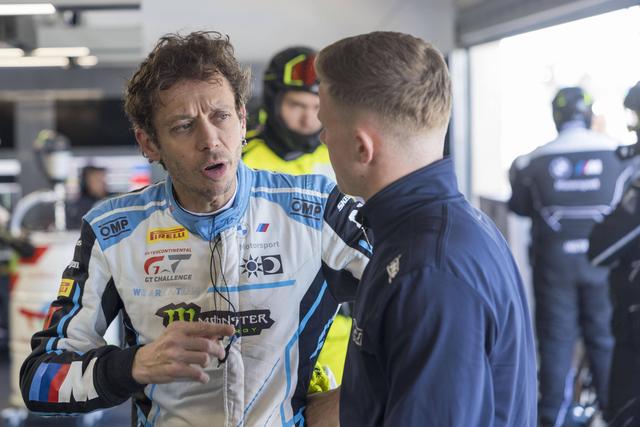 Aos 47 anos, Valentino Rossi mantém bem viva a paixão pela competição motorizada      Fotografia Imago