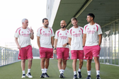 José Mourinho, João Tralhão, Roberto Merella, António Dias e Khedira - Foto: Real Madrid