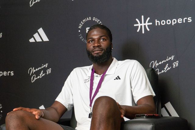 Neemias «com olhos de missão» no seu primeiro campo de treinos  