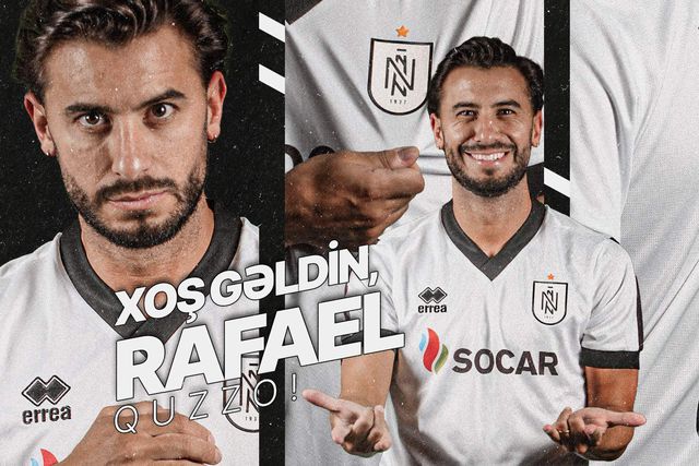 Oficial: Raphael Guzzo assina pelo Neftçi Baku