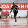 Arthur encantado com carinho da Luz: «Foi mais um sonho realizado»