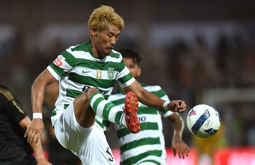 Morita, 30 anos, está no Sporting desde 2022 (Foto: Miguel Nunes)