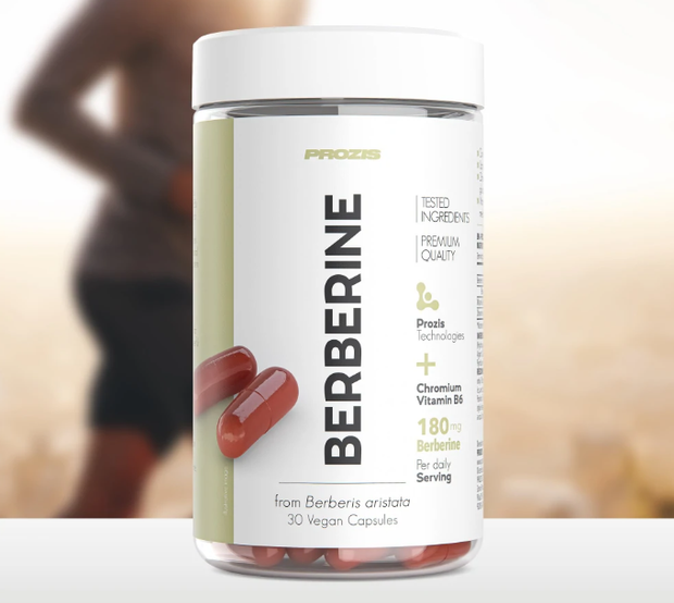 Berberina 30 cápsulas vegan (Produto Prozis)