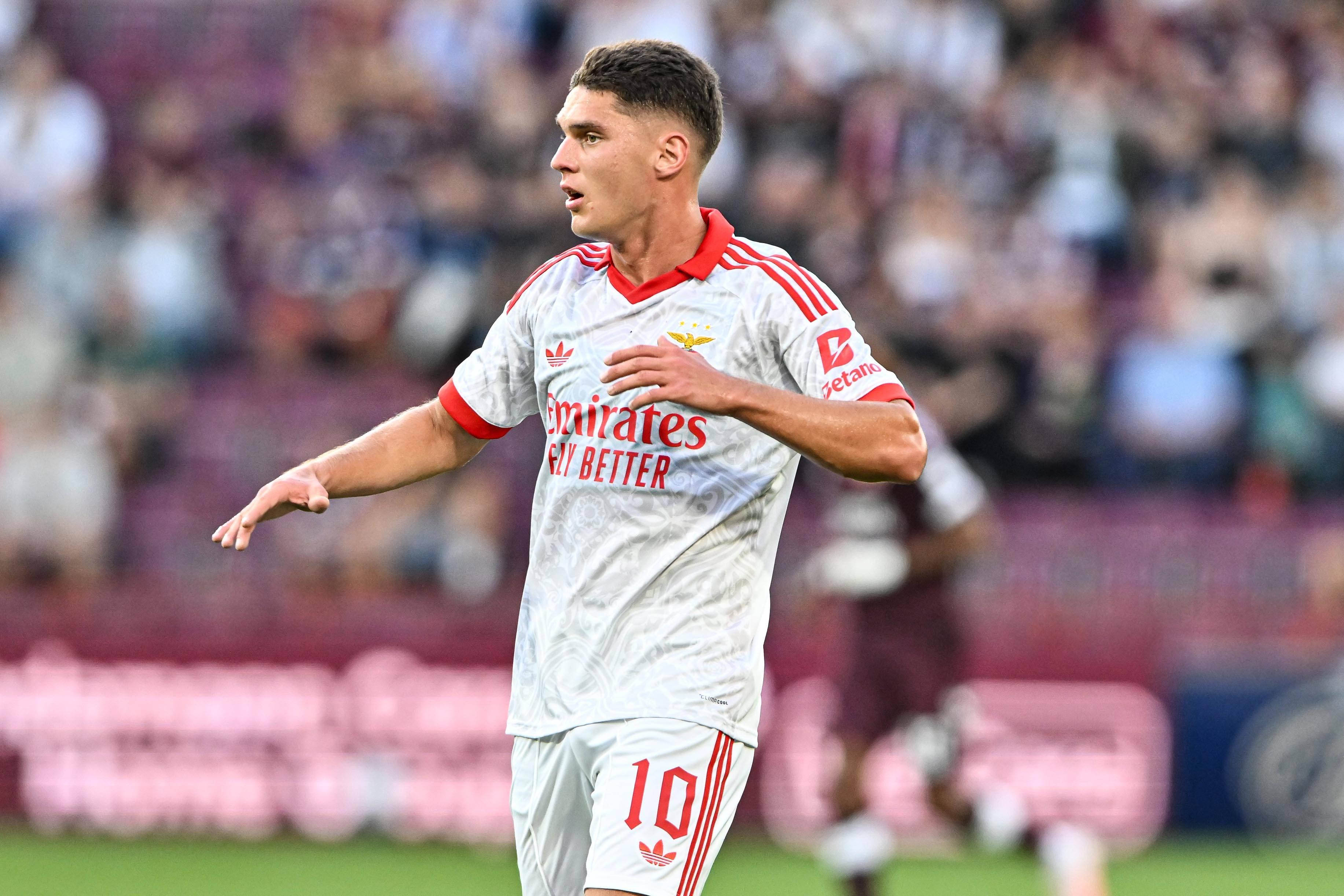 Sudakov no Hearts-Benfica - Foto: Imago