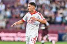 Sudakov no Hearts-Benfica - Foto: Imago